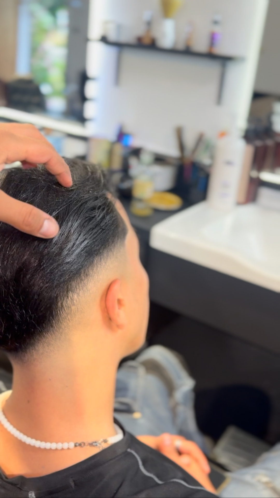 Precision fade finished at Rish Hair Artist